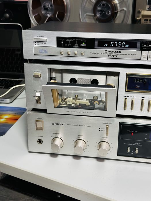 Amplificator PIONEER SA-520,vu-metre,Japan,loudness,sunet fidel