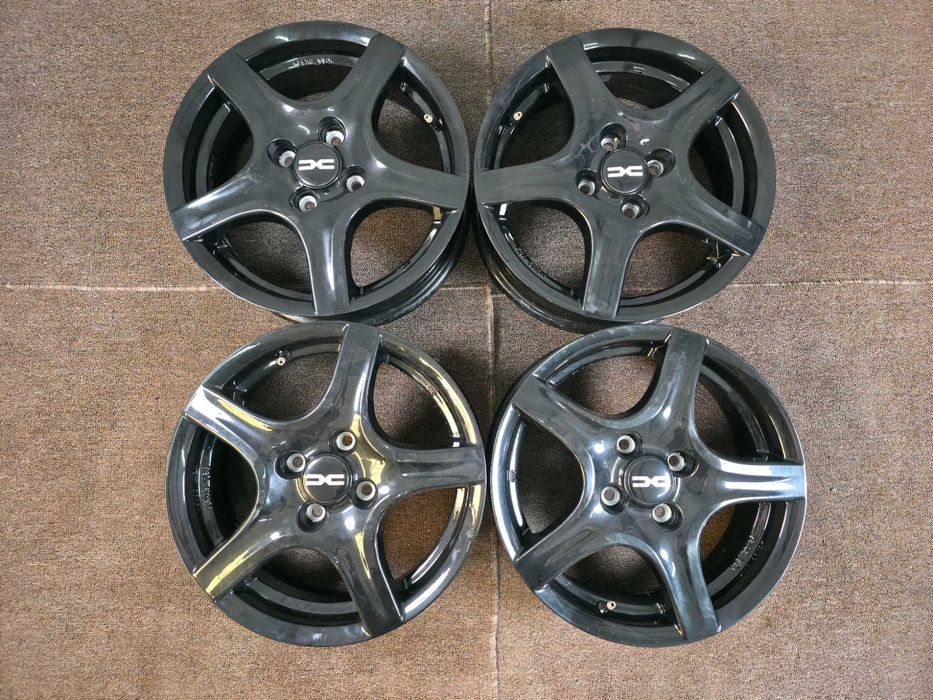 4 Jante Aliaj 4x100 15'' 5.5J ET 40 - Renault Clio Twingo / Dacia Logan Sandero Dokker