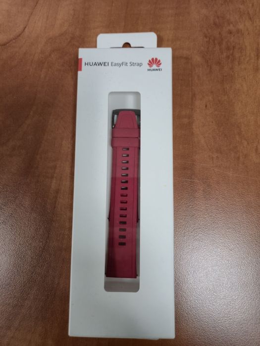 Curea originala smartwatch Huawei Watch GT4, rosie silicon