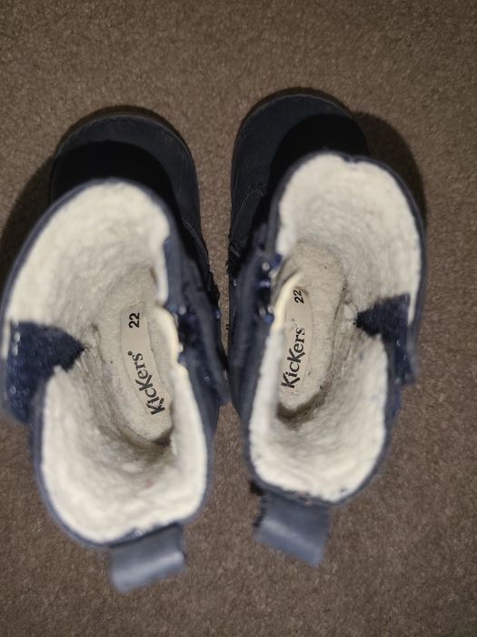 Cizme imblanite Kickers m 22