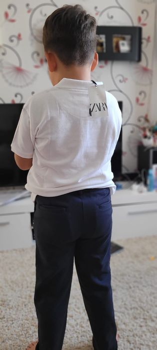 pantaloni scoala zara băieți