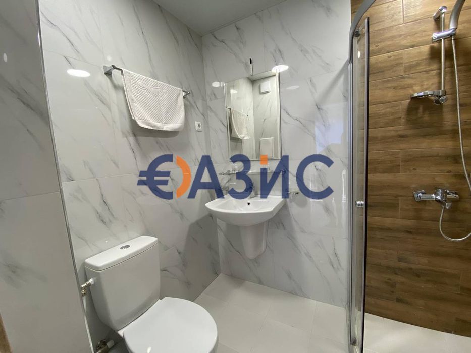 2-стаен апартамент на 2-ри етаж, Грийн Парадайз 5, Приморско, България - 52,65 кв. м.,#34229012