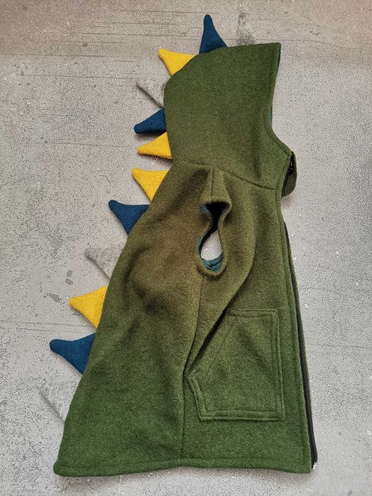 Vesta lana fiarta si pantaloni softshell 110cm 145+100