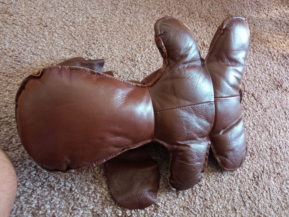 Куче,играчка.Естествена кожа