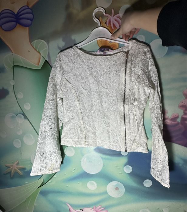 кофта с замком для девочек