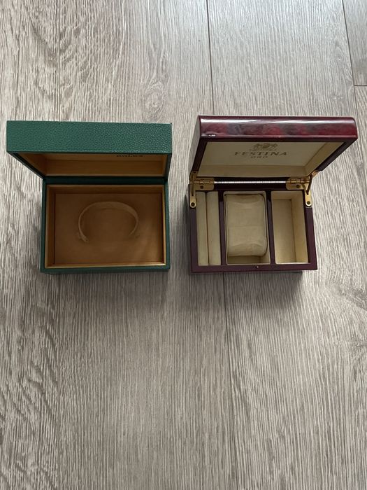 Cutie de ceas rolex si festina