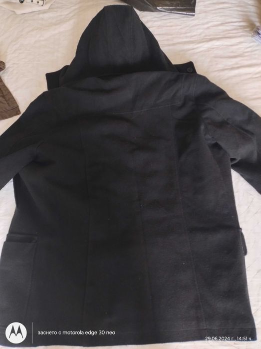 Зимно мъжко палто почти неизползвано