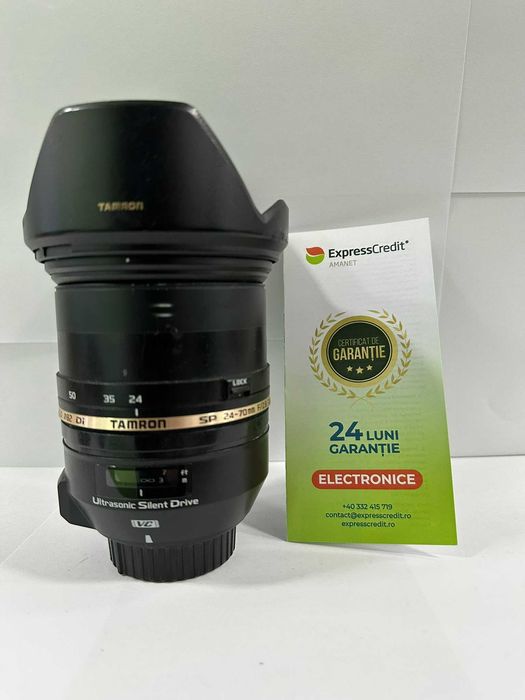 Obiectiv Foto Tamron Nikon 24-70mm f/2.8 (Iulius Mall)(B-50438.2) Garantie 2 ani!