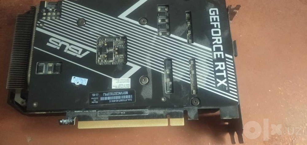 Видеокарта ASUS DUAL RTX3060TI-8GB + Блок питания 650 ватт