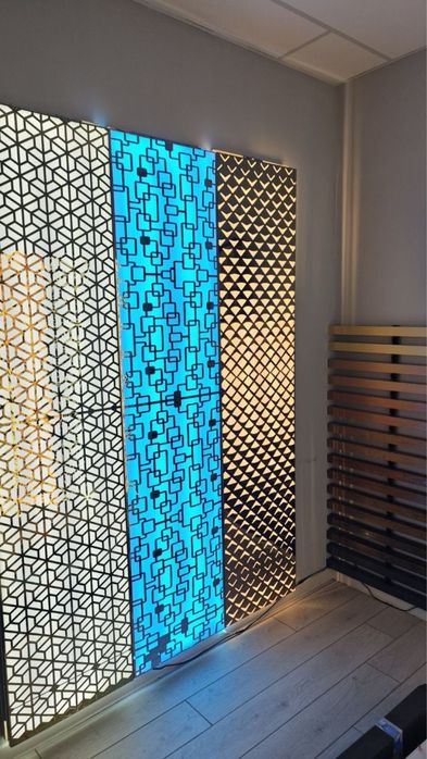 Yoritilgan art panellar. Арт панели с подсветкой