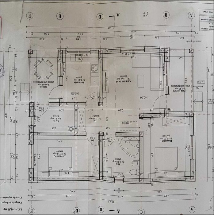 De vanzare casa semifinisata 101 mp Cihei, teren 428 mp neimprejmuit