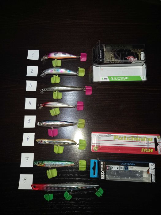 Продавам воблери за морски риболов