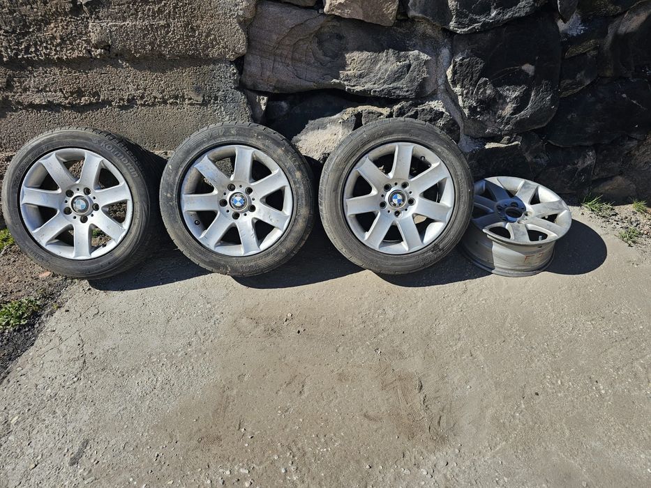 Джанти с гуми за BMW e46 5x120