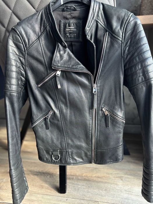 Дамско яке Естествена Кожа, ZARA, S