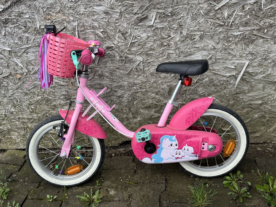Bicicleta copii roti 14” + roti ajutatoare