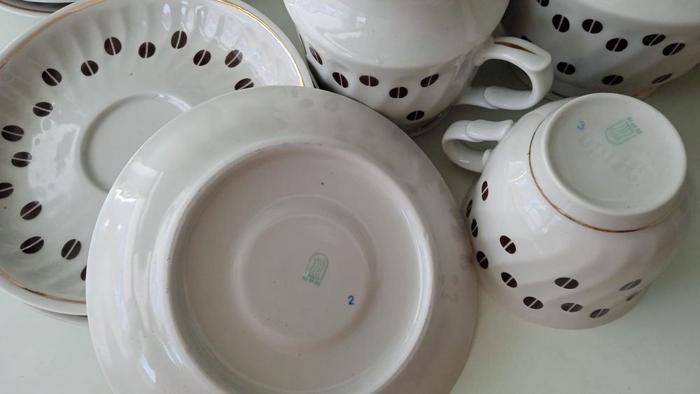 Кухонный кофейный  сервиз