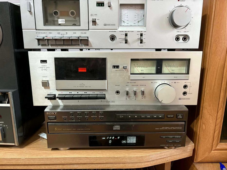 Casetofon deck Sansui D-90