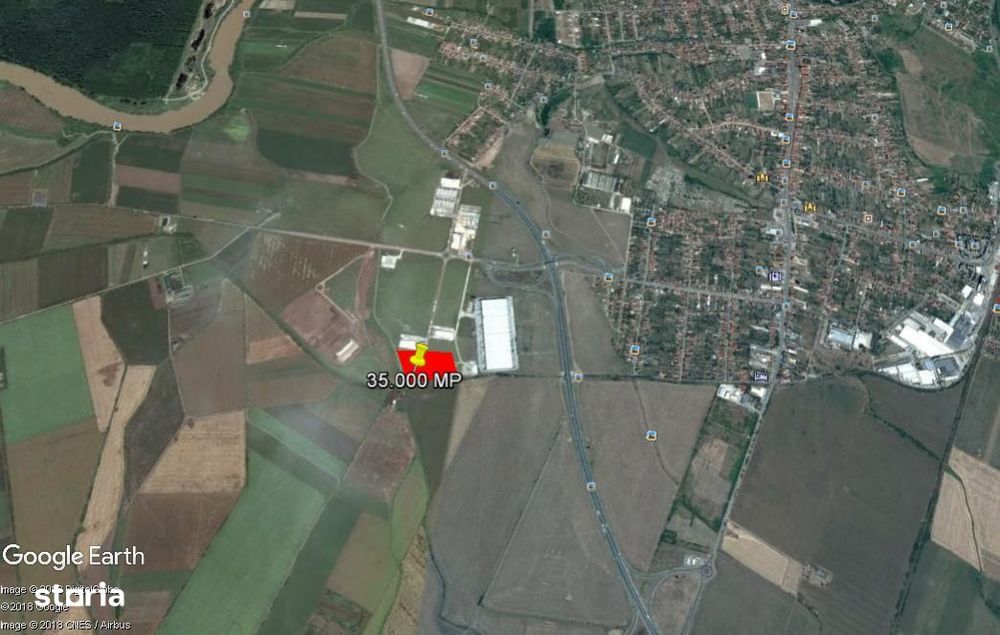 Teren intravilan de vanzare in zona industriala Sud / Zadareni