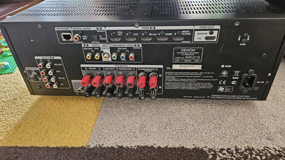 DENON AVR-2113 7x125w 4K 3D AirPlay NetworkReceiver