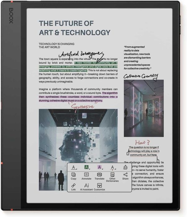 Tabletă BOOX Note Air 5 C 6G 64G, 10.3" cu cerneală electronică