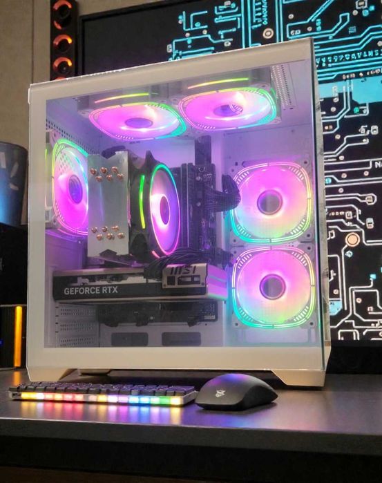 PC Gaming Ryzen 5 5600, 16GB DDR4, RTX 3060TI 8GB DDR6, 512 SSD, 1TB