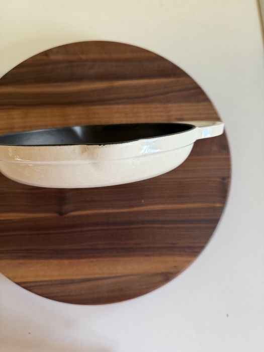 НАМАЛЕНИЕ!!! Чугунен тиган с емайлирано покритие 24 см.