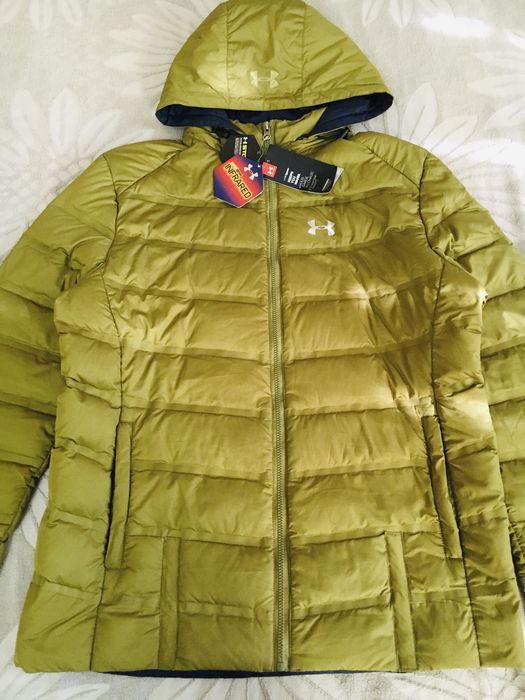 UNDER ARMOUR USA STORM оригинальный пуховик на гусином пуху подарок