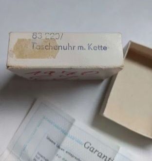 Ceas vechi Ruhla mecanic,de buzunar,anii 70,de colectie,păstrat ca Nou