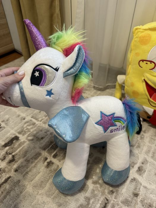 Големи Плюшени играчки капи бара, спонджбоб еднорог и др