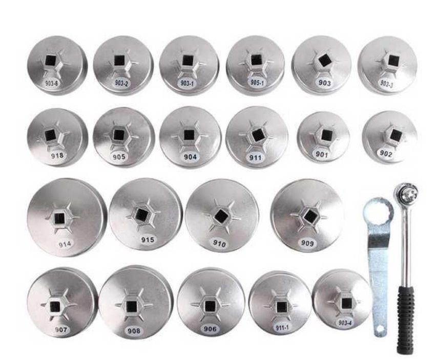 Trusa filtru ulei / Chei filtru ulei 23buc