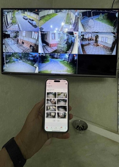 Видеонаблюдение, установка