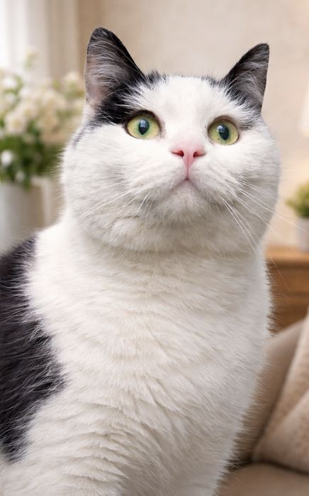 Кот Черчилль ищет семью