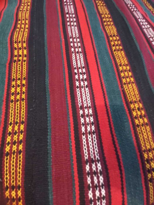 Сурханский нац-ный ковер из хлопка, ручная работа, 3,30х1,70 м, гилам