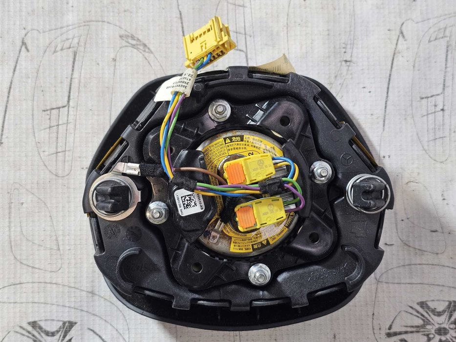 Airbag volan Mercedes-Benz Clasa C W204 / Clasa B W246 / CLA C117 2007-2015 2011 2.2 CDI Cod OEM: A2468602602, 2468602602, 306742499162-AE (5E3)