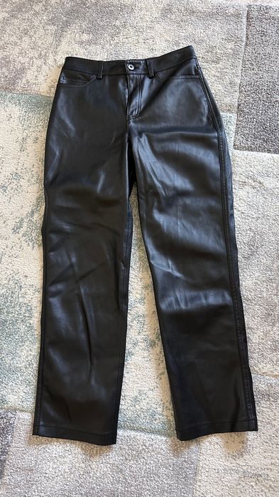 Кожен панталон Mango