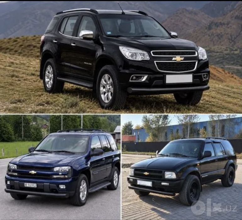 Защита бампера chevrolet trailblazer 1-2 Blazer