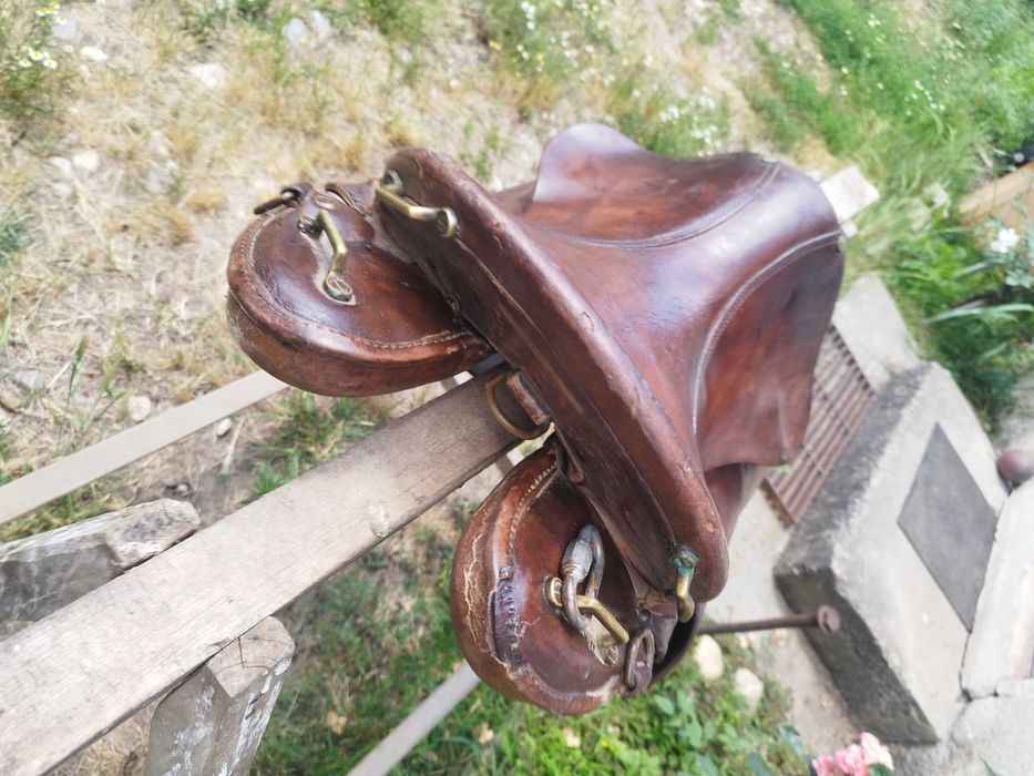 Șa de piele echitatie călărie