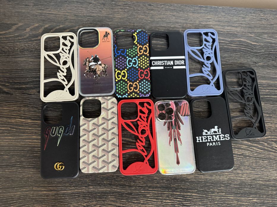 Husa Louboutin Gucci Hermes Moschino Apple iPhone 13 Pro Max / 13 Pro