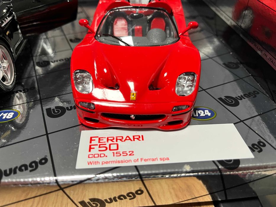Колекционерски комплект BBURAGO GOLD COLECTON 1:18 и 1:24 BMW,FERRARI