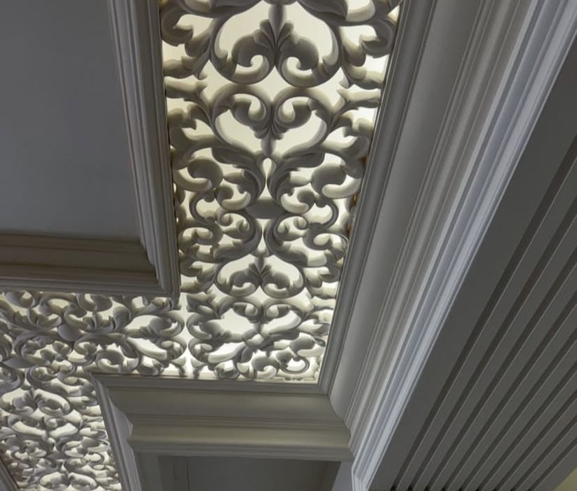 Гипсовая лепнина декор
