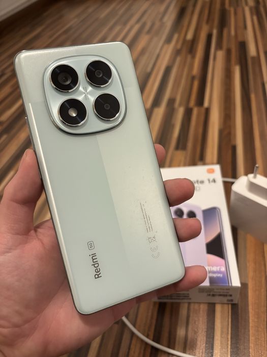 Telefon Xiaomi Redmi Note 14 Pro ca Nou 5G Fullbox 256GB 8GB Ram Green
