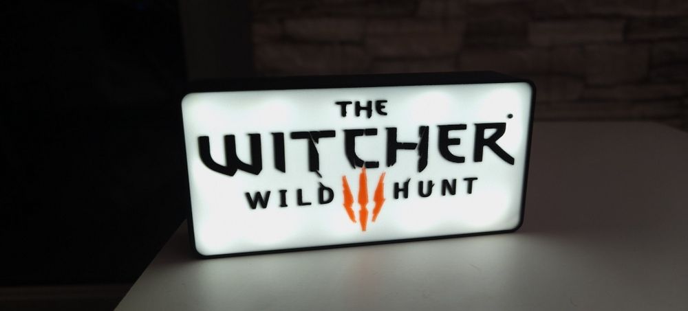 Lampa/lightbox The Witcher 3 Wild Hunt