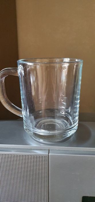 Стеклянная  кружка