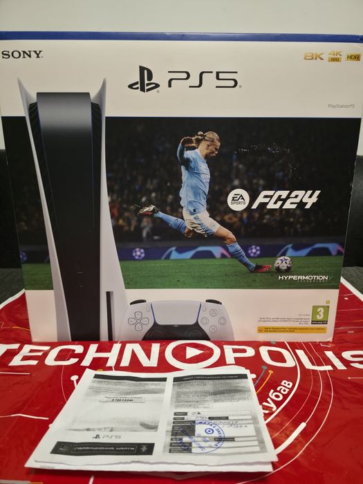 КАТО НОВ Sony Playstation 5 Технополис Гаранция 2025г. PS5 | White
