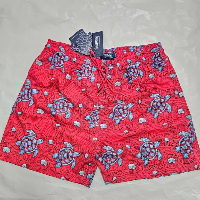 Sort baie Vilebrequin 2XL, rosu