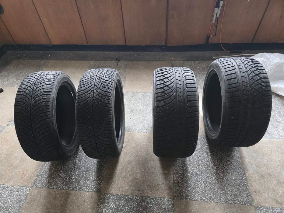 ТОП зимни гуми 18” – BMW F10 Sport пакет | КАТО НОВИ | БЕЗ ДЖАНТИ