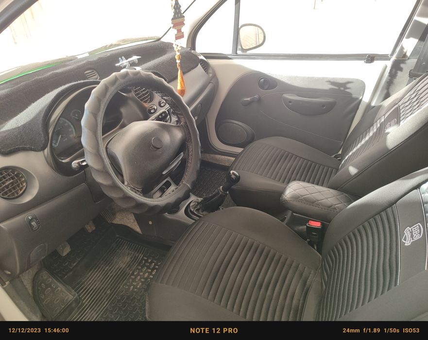 Matiz yili 2009 benzin kraska toza