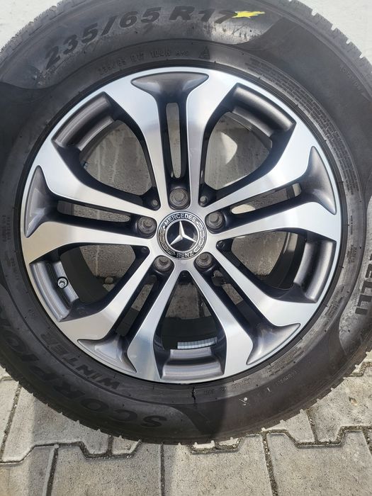 Jante aliaj originale Mercedes GLC, Vito/Viano,  anvelope Pirelii/ 235 65 17