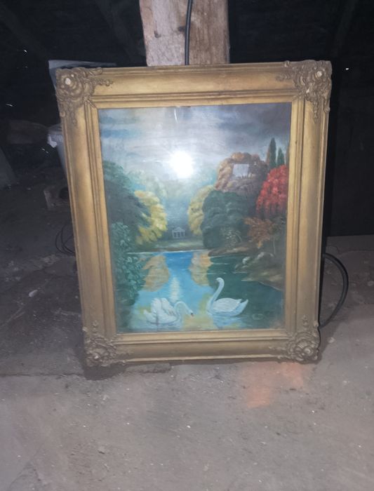 Vând tablou foarte vechi preț 500