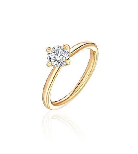 Кольцо с бриллиантом 0,26ct